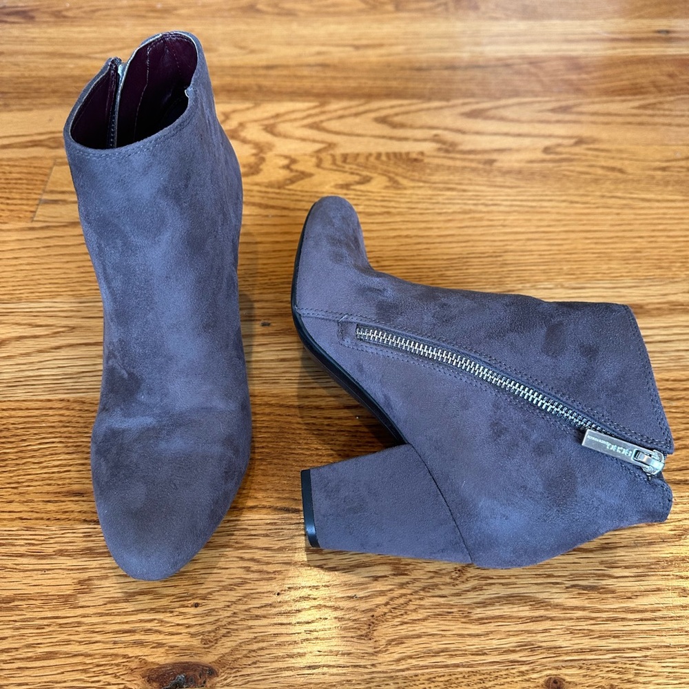 BCBGeneration Steel Suede Stretch Bootie